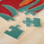 Farbiges südwestliches Eselpuzzle Puzzle (Seite)