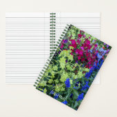 Farbiges Summer Garden Floral Notebook Notizblock (Innen)