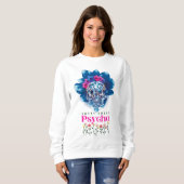 Farbiges Sweatshirt - "Sweet Sweet Psycho" (Vorne ganz)