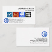 Farbiges Symbol für Bright Logistics Services Visitenkarte (Vorne/Hinten)