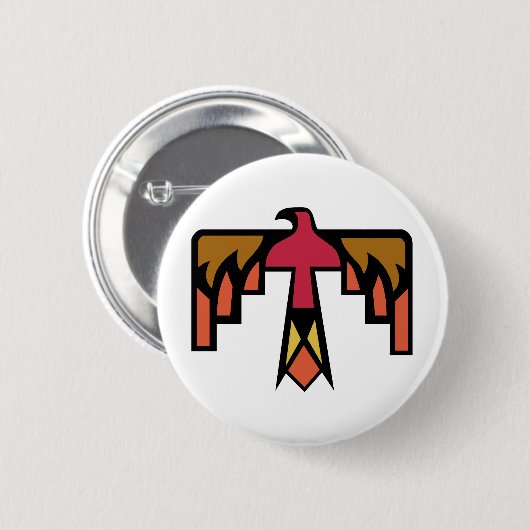 Farbiges Thunderbird-Design Button (Vorne & Hinten)