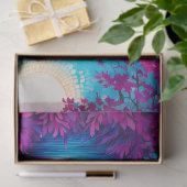 Farbiges Tissue of Batik Forest Art Seidenpapier (Geschenk)
