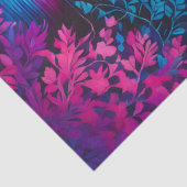 Farbiges Tissue of Batik Forest Art Seidenpapier (Ausschnitt)