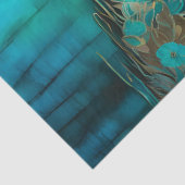 Farbiges Tissue of Batik Forest Art Seidenpapier (Ausschnitt)