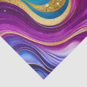 Farbiges Tissue (Tissue) aus Marmorfarben Seidenpapier (Ausschnitt)
