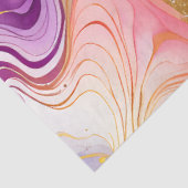 Farbiges Tissue (Tissue) aus Marmorfarben Seidenpapier (Ausschnitt)