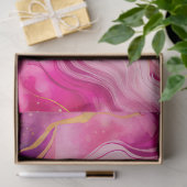 Farbiges Tissue (Tissue) aus Marmorfarben Seidenpapier (Geschenk)