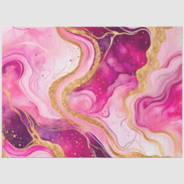 Farbiges Tissue (Tissue) aus Marmorfarben Seidenpapier