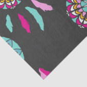 farbiges Traumfangtuchpapier Seidenpapier (Detail)