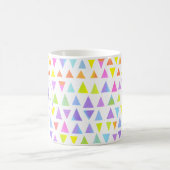 Farbiges Triangle-Farbmuster Kaffeetasse (Mittel)