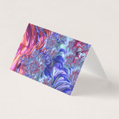Farbiges Trippy Groovy Digitales Abstraktes Frakta (Vorderseite)