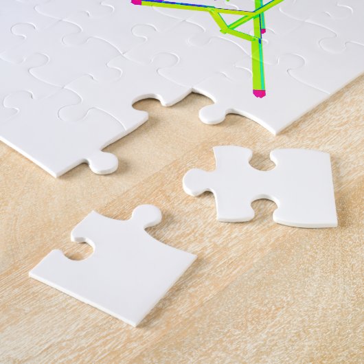 Farbiges Trommelkit Puzzle (Seite)