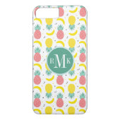 Farbiges tropisches Fruchtmuster Case-Mate iPhone Hülle (Rückseite)