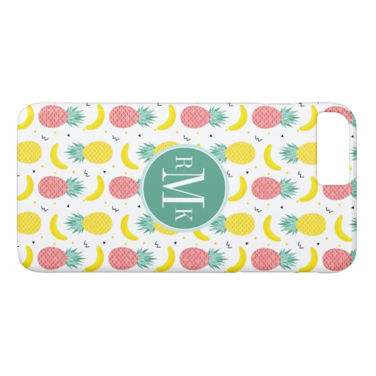 Farbiges tropisches Fruchtmuster Case-Mate iPhone Hülle (Rückseite (Horizontal))