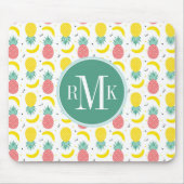 Farbiges tropisches Fruchtmuster Mousepad (Vorne)