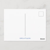 Farbiges tropisches Korallenriff Postkarte (Rückseite)