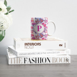 Farbiges, tropisches Muster Kaffeetasse