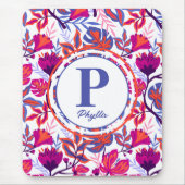 Farbiges, tropisches Muster Mousepad (Vorne)