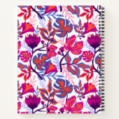 Farbiges, tropisches Muster Notizblock (Rückseite)