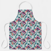 Farbiges tropisches Muster Schürze (Vorderseite)