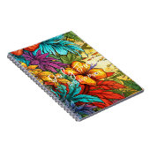 Farbiges tropisches Themenjournal Notizblock (Rechte Seite)