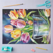 Farbiges Tulip Tissue Paper Seidenpapier (Basteln)
