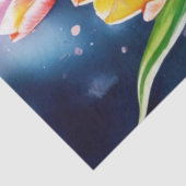 Farbiges Tulip Tissue Paper Seidenpapier (Ausschnitt)