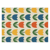 Farbiges Tulpenmuster Tischdecke (Vorderseite (Horizontal))