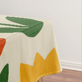 Farbiges Tulpenmuster Tischdecke (Beispiel)