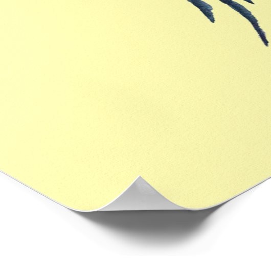 Farbiges Ufertier Poster (Ecke)