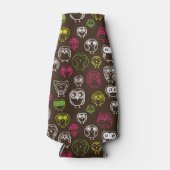 Farbiges Uhdoodmuster Flaschenkühler (Vorderseite)