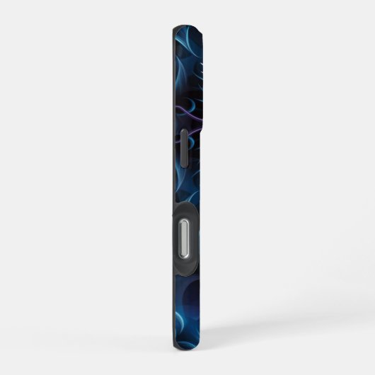 Farbiges und lichtdurchlässiges exotisches Fischaq iPhone Hülle (Rechte Seite)