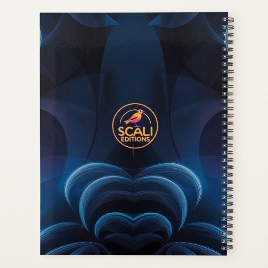 Farbiges und lichtdurchlässiges exotisches Fischaq Planer (Rückseite)