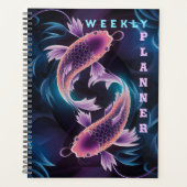 Farbiges und lichtdurchlässiges exotisches Fischaq Planer (Vorderseite)