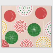 Farbiges Urlaubspapier Geschenkpapier (Flach)