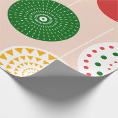 Farbiges Urlaubspapier Geschenkpapier (Ecke)