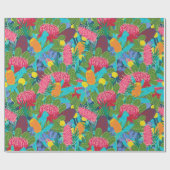 Farbiges Verpackungspapier für australische Blume Geschenkpapier (Flach)