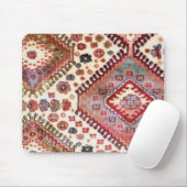 Farbiges Vintage-Teppich-Mauspad Mousepad (Mit Mouse)
