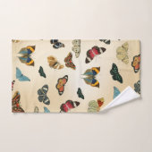 farbiges Vintages Butterfly-Illustrationsmuster Handtuch (Handtuch)