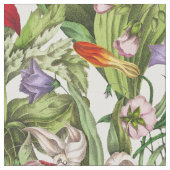 Farbiges Vintages, florales Muster Stoff (Nahaufnahme)