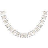 Farbiges Vintages Insektenbild Wimpelkette (Alle)