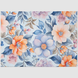 Farbiges Vintages Stofftafelpapier Seidenpapier