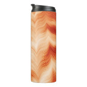 Farbiges waagerechtes Muster Thermosbecher (Nach rechts gedreht)