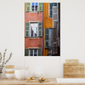 Farbiges Wall Poster (Küche)