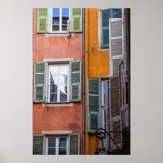 Farbiges Wall Poster (Vorne)