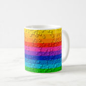 Farbiges Wassertropfrad Kaffeetasse (VorderseiteRechts)