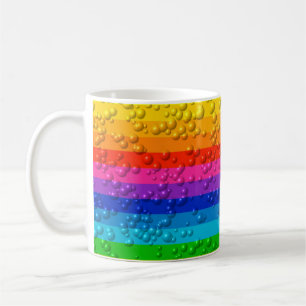 Farbiges Wassertropfrad Kaffeetasse