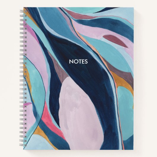 Farbiges Watercolor-Farbblock-Kunstbuch Notizblock (Vorderseite)