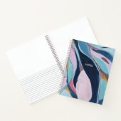 Farbiges Watercolor-Farbblock-Kunstbuch Notizblock (Innenseite)