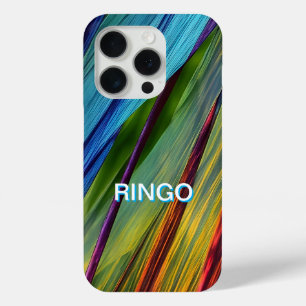 Farbiges WAVY Design in Blau und Aquamarin Case-Mate iPhone Hülle